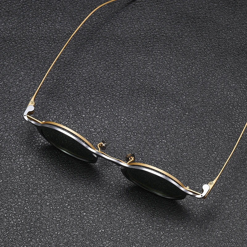 Оправа для очков Мужская и женская из чистого титана винтажные поляризационные