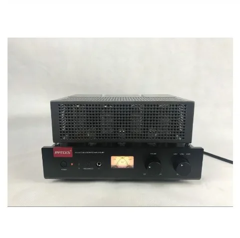 Фото Ламповый усилитель Rftlys A1 El34 push-pull с предусилителями на ламках 12AU7 и 12AX7 и Bluetooth-приемником №3