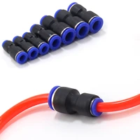 4mm to 12mm blue straight reducer push in pneumatic quick release for air hose and pipe connectors