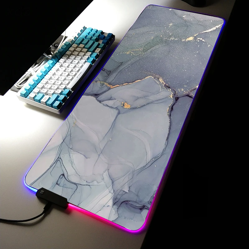 

Fluid Art Painting Xxl Mousepad Marble Rug Rgb Keyboard Mat Desk Accessories Mouse Mats Office Gamer Table for Pc Computer Mat