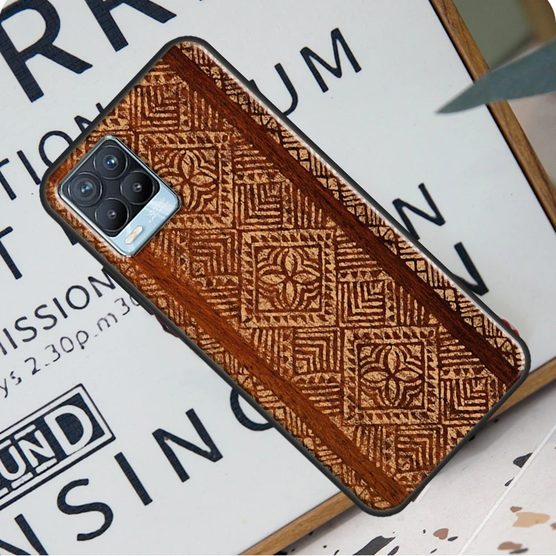 Печать узора дерева бамбука для чехла Realme GT Neo 2 Master C21 C3 8i 7 8 Pro, чехол OnePlus 9R 8T Nord2 9.