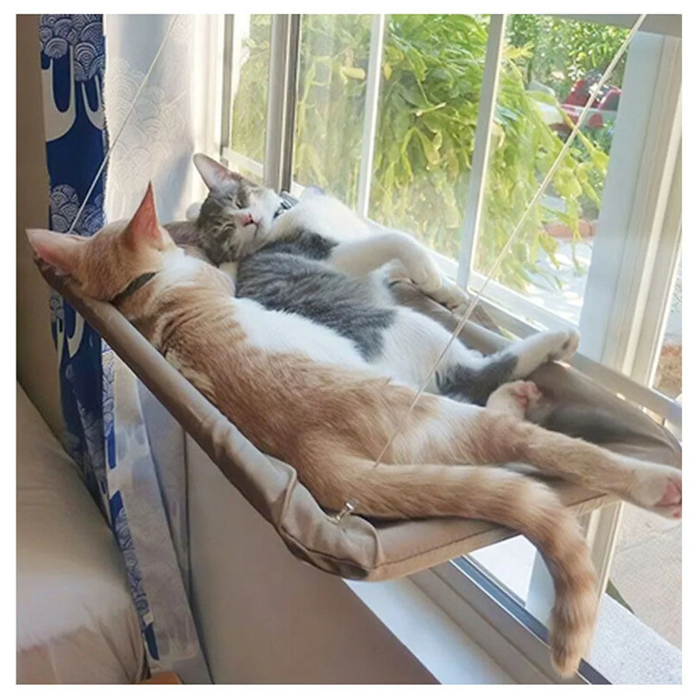 

Универсальный гамак на присоске, всесезонный гамак для кошек, товары для домашних животных, съемное моющееся гнездо для кошек