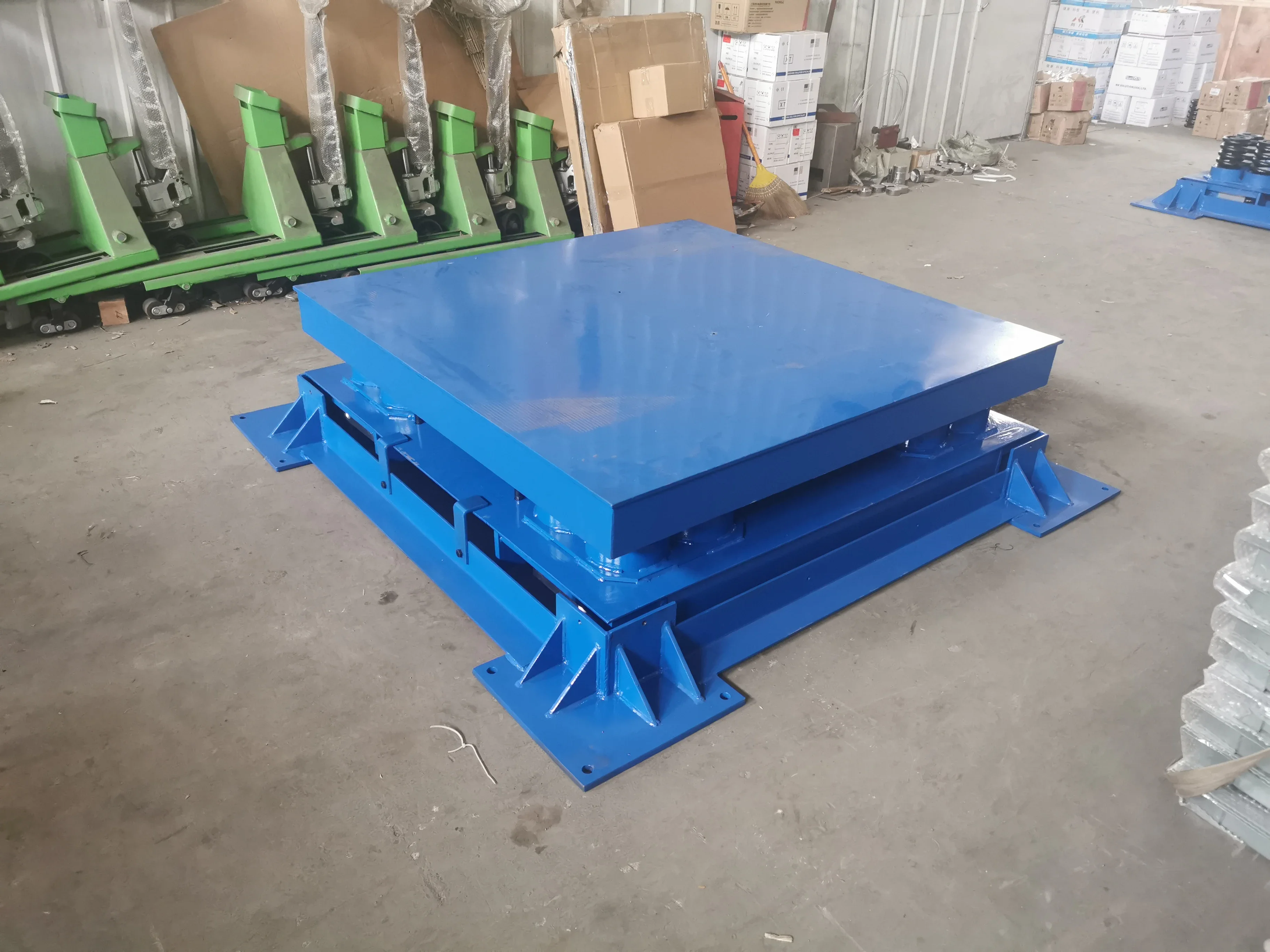 Промышленные буферные весы Zhuoyuan на платформе напольные 10-тонные заказ