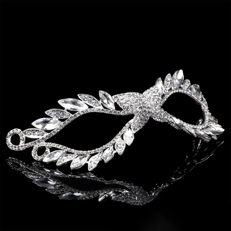 Блестящие головные уборы из сплава с кристаллами для маскарада танца живота