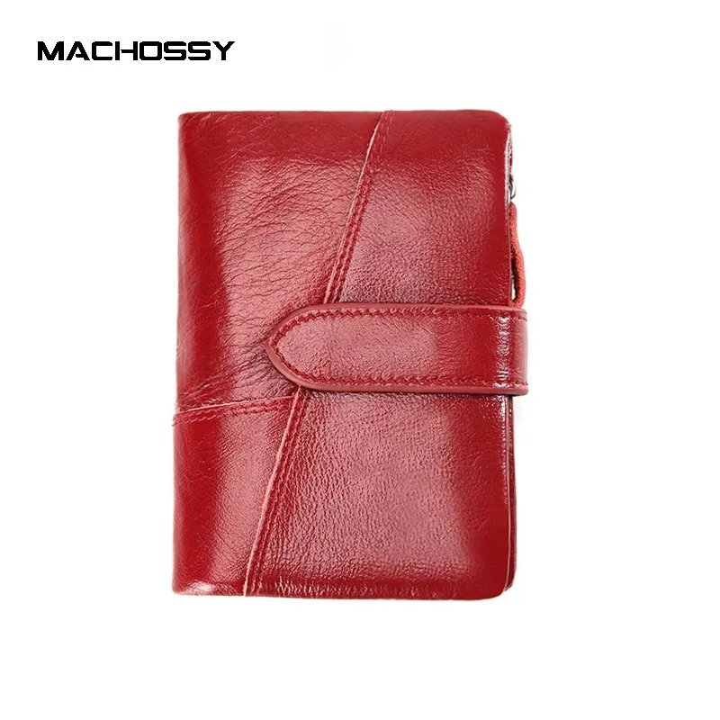 

Men's Genuine Leather Women Wallet Purse Men Coin Wallet Female Small Portomonee RFID Walets Lady Purse For Men Money Clip