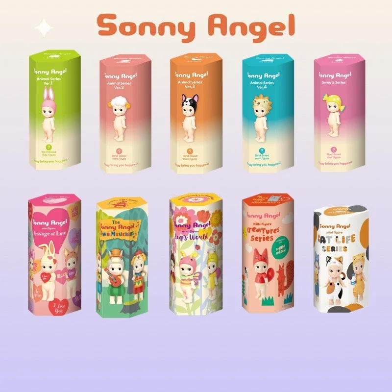 

Sonny Angel Basic Series Holiday Brand New Series Of Unopened Blind Box Brand New Series Fashion Decoration Kawaii Children Toy