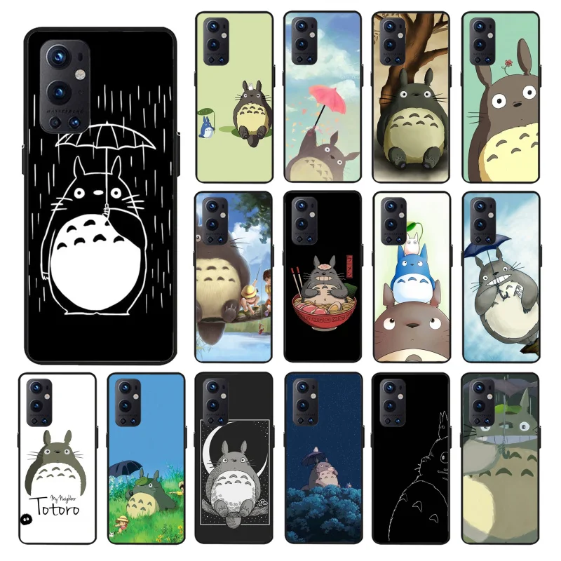 

Cute Totoro Anime Phone Case for OnePlus 10 Pro 10T 7T Pro 8 8Pro 8T 9 Pro 9R 9RT Nord2 OnePlus N100 N10 N200 Nord CE
