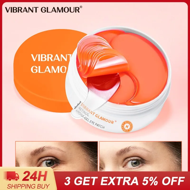 

60 Pcs Moisturizing Crystal Eye Mask Collagen Gel Hydrating Dilute Dark Circles Acne Anti-Wrinkle Anti Aging Eye Skin Care