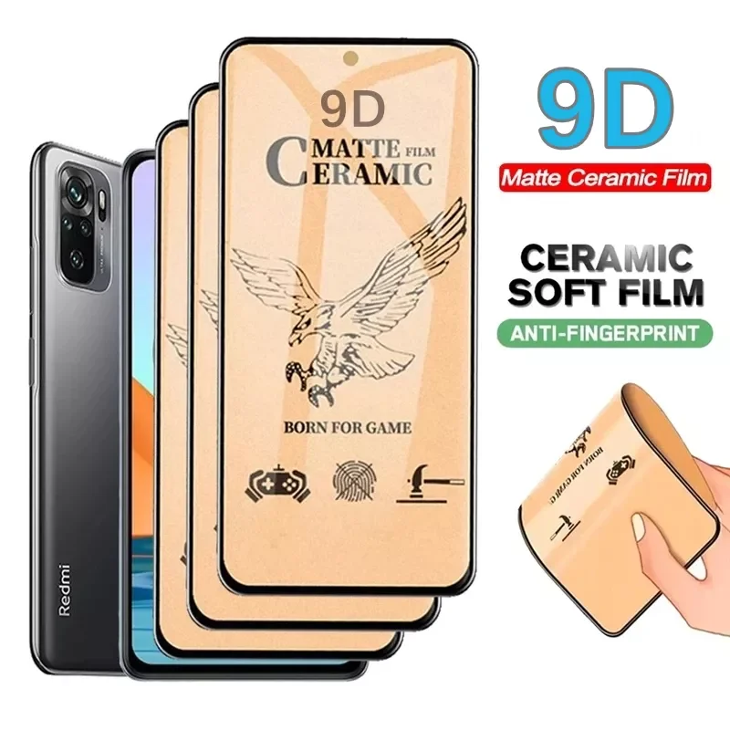

Free Shipping for Xiaomi Mi X3 Pro F3 M3 X4 M4 9T Soft Ceramic Film for Redmi Note 10 9 11 Pro 9T 9S 10S 11S 9A 8 Screen Protect