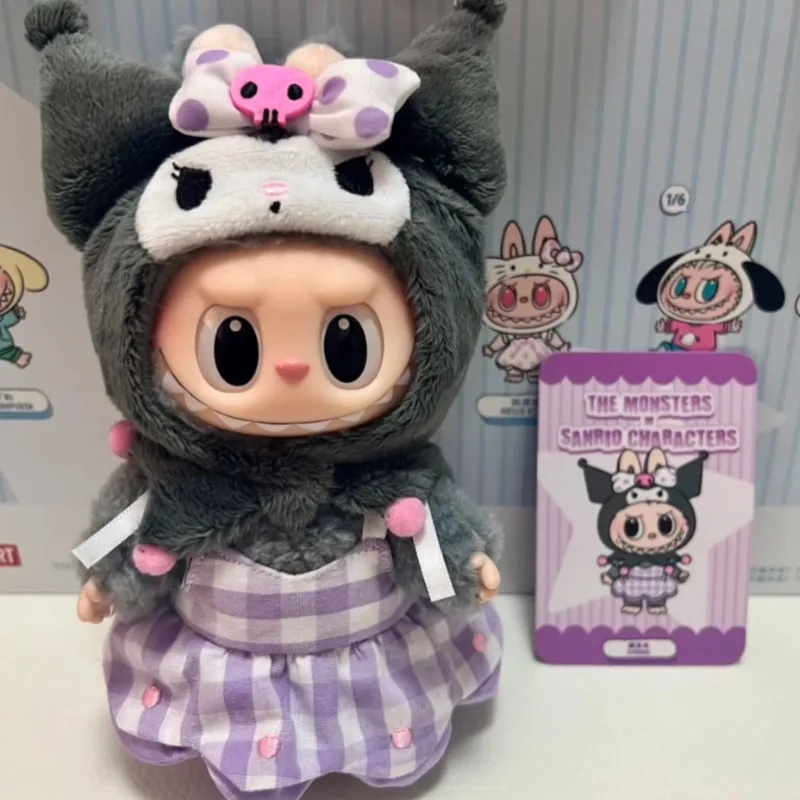 POP MART SANRIO CHARACTERS LABUBU THE MONSTERS: Виниловая плюшевая игрушка-сюрприз (Blind Box) – Милый домашний декор, коллекционная игрушка для повседневной коллекции (art.: 3920daf1e18fc) - 3920daf1e18fc
