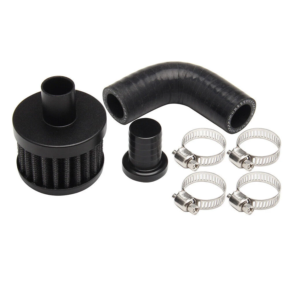 

Черный Автомобильный CCV Кривошип чехол Vent Reroute, предотвращающий скопление масла, качественная работа двигателя