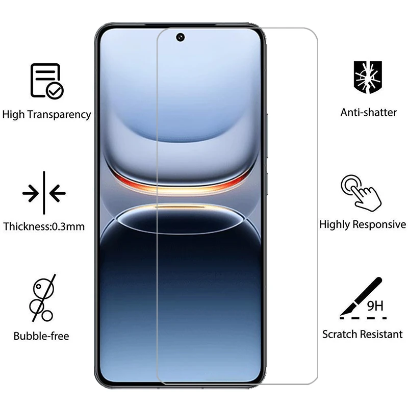 Фото Защитное закаленное стекло для Vivo iQOO 13, 12, 11, 11S, 10, защитная пленка для экрана iQOO 13, iQOO 12, iQOO 11, iQOO 10 5G №2