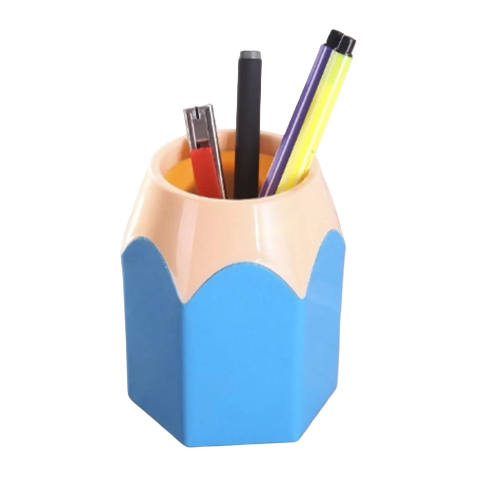 Holder Desktop Pen Holder Makeup Brush Holder Crayon Container Large Pen Holder Gift For Classmates And Friends