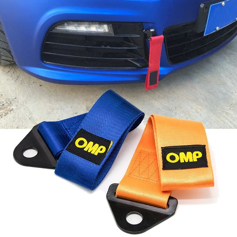 

High-Strength Nylon Tow Strap Universal Car Racing Tow Ropes Auto Trailer Ropes Auto Trailer Ropes Bumper Trailer Towing Strap