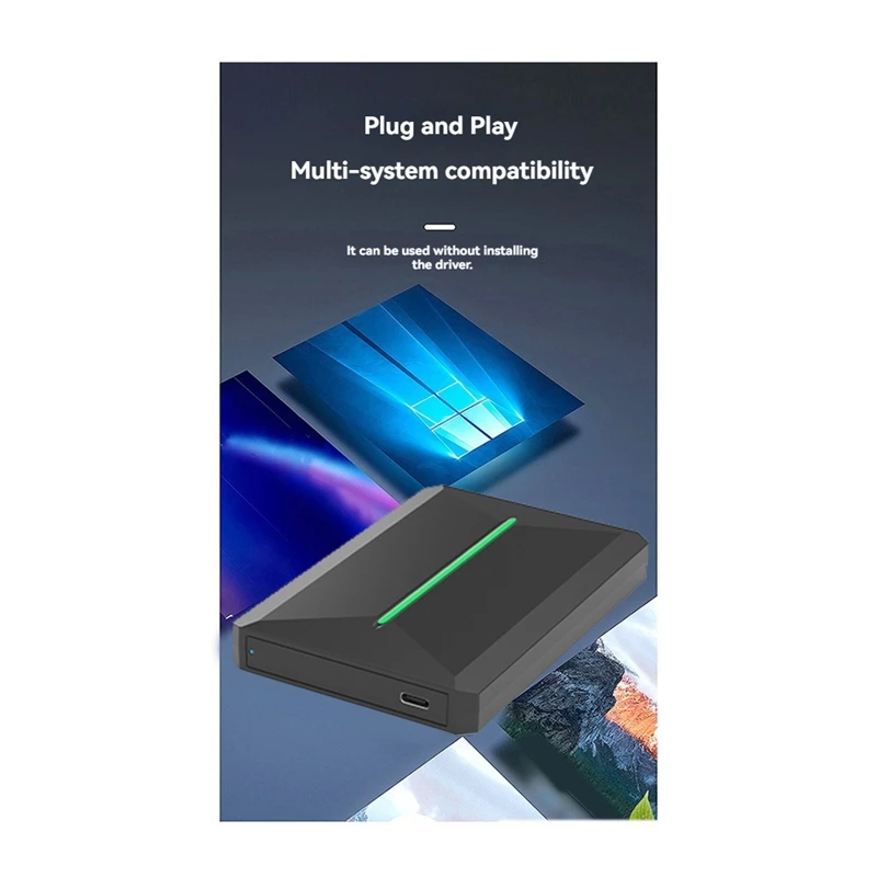 USB 3.1 SATA 2 5-дюймовый SSD-футляр Laptap Внешний SSD/HDD-футляр для Windows/Mas Os/Linux