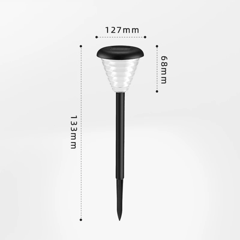 Домашний садовый светильник на солнечной батарее водонепроницаемый уличный