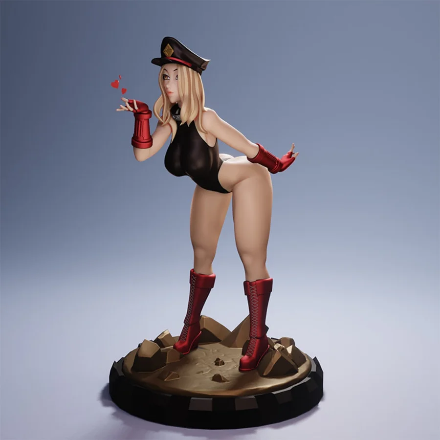 Мультяшная красота масштаб 1/24 высота 75 мм фотоэлемент несобранный и