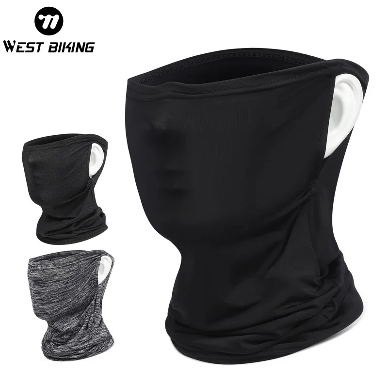 WEST BIKING дышащий летний велосипедный головной убор из ледяного шелка с защитой от