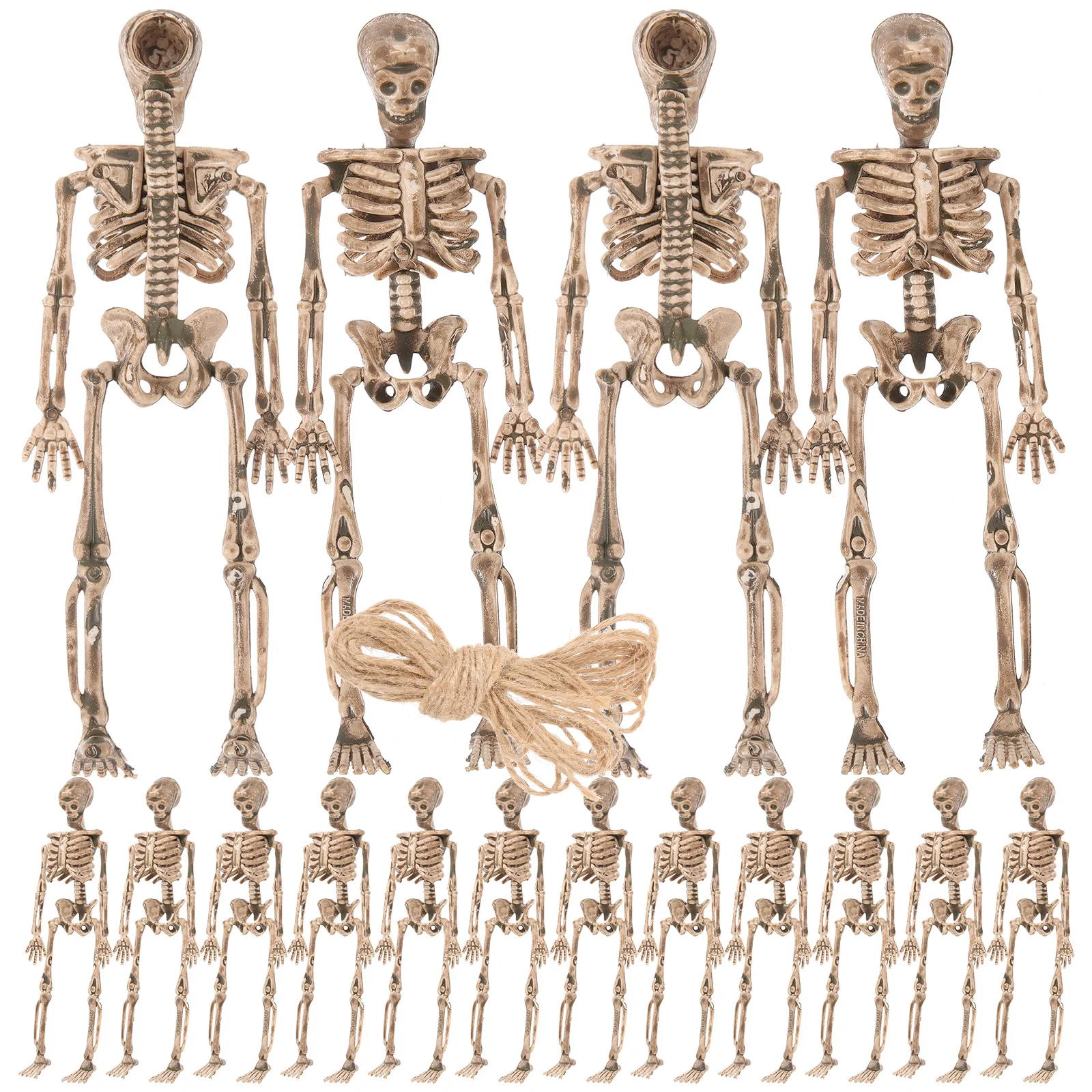 

16pcs Halloween Party Mini Decoration Horrible Mini Faux Prop