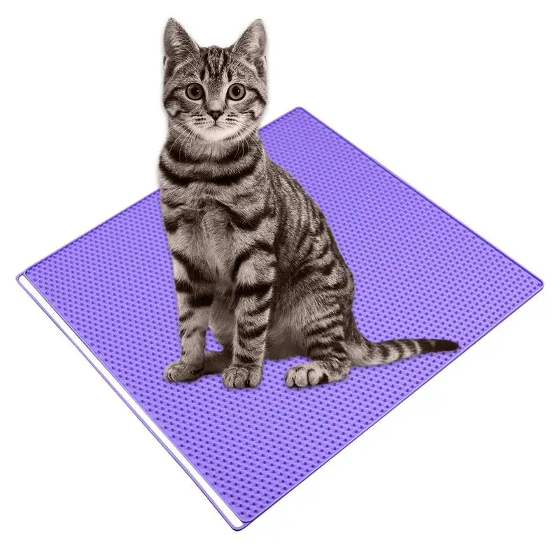 

Cat Scratching Board Silicone Pet Cat Mat Anti-Slip Cat Scratching Pad For Cats To Rest Grind Claws And Play