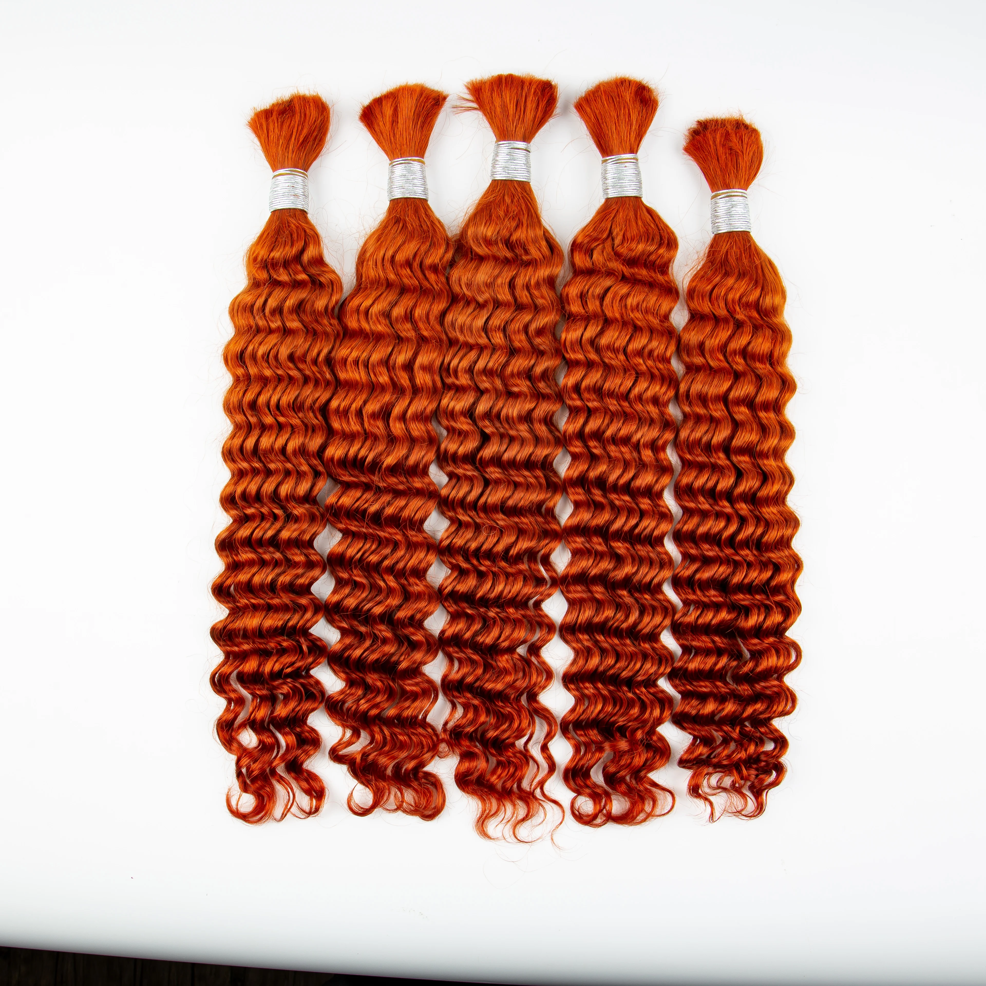 Глубокая волна вьющиеся 1 2 пучка 100% бразильские пучки человеческих волос