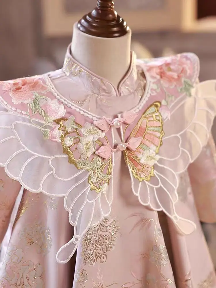 2024Новый костюм для девочек в китайском стиле на день рождения Чжуачжоу Тан