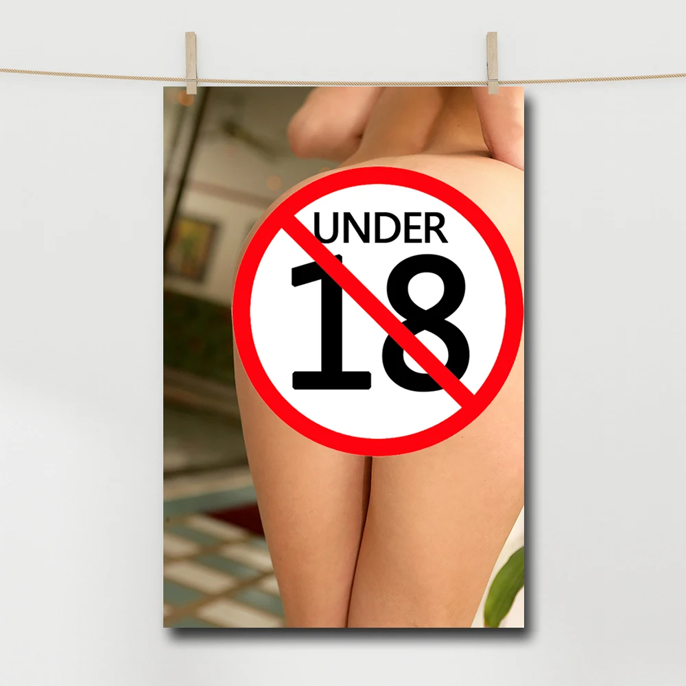 Постер-модель для взрослых Обнаженная девушка горячее тело холст картина