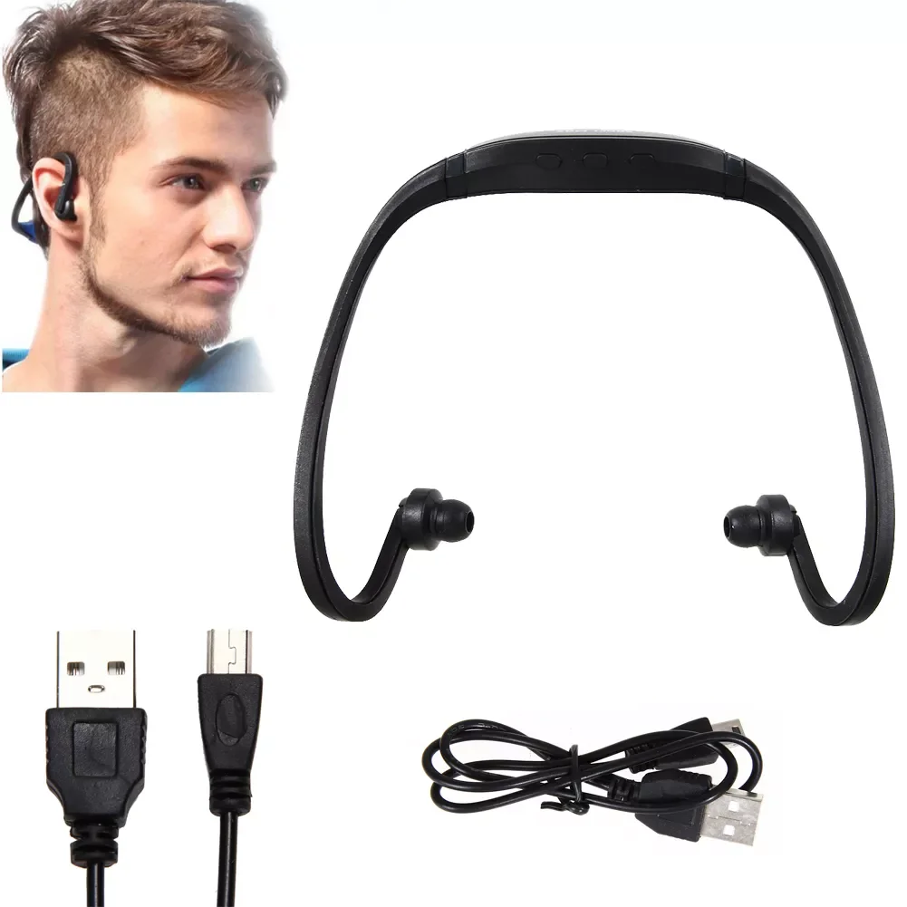 

Best priceNeck Wireless Earphones Sport Headphone Card MP3 Music Player Micro SD TF Waterproof SweatProof For Running Cycling Gy
