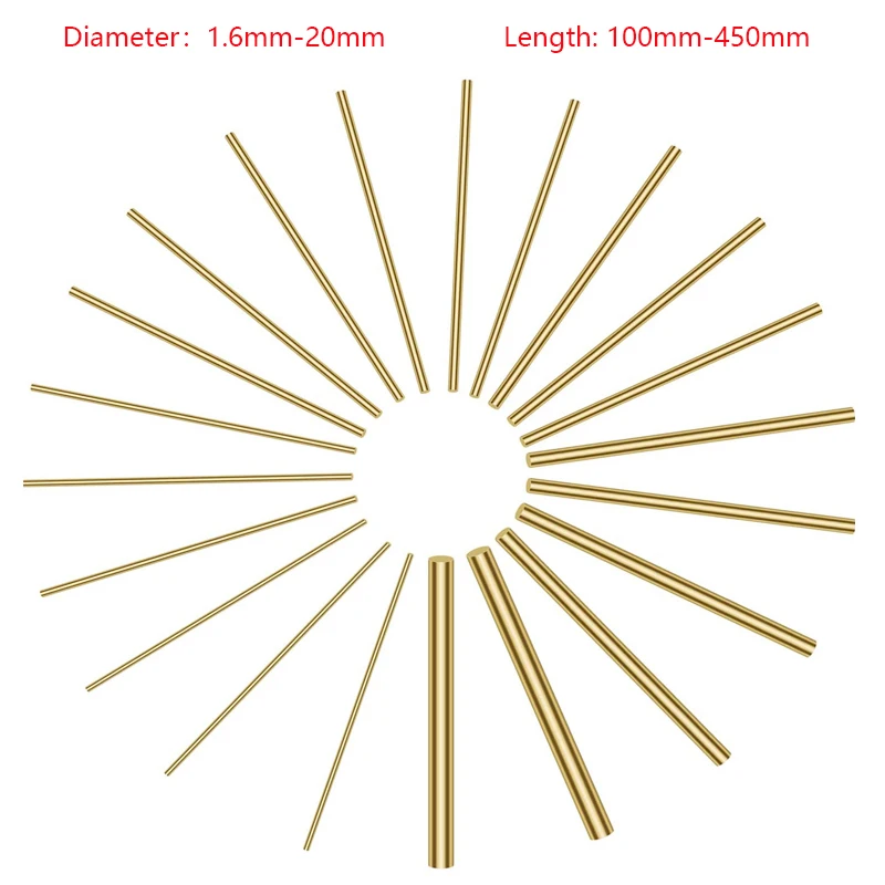 Латунный круглый стержень диаметром 1 6-20 мм для рукоятки ножа сделай сам материал