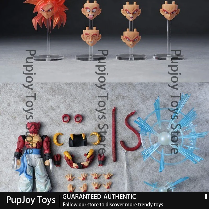 Фото Коллекционная фигурка Tonsenarttoys Kamione Studio SHF Гогета SSJ4 из Dragon Ball GT: Супер Сайян 4, модные игрушки, сувениры №4