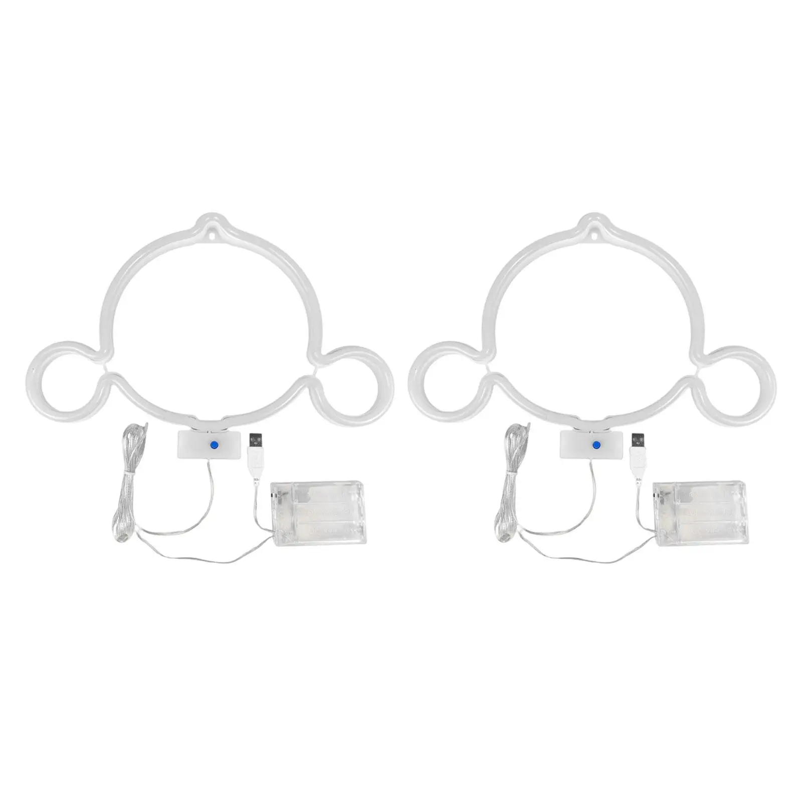 

Неоновая настольная лампа в виде обезьяны, подарок с USB-управлением, художественное декоративное освещение для прихожей, спальни, бара, паба...