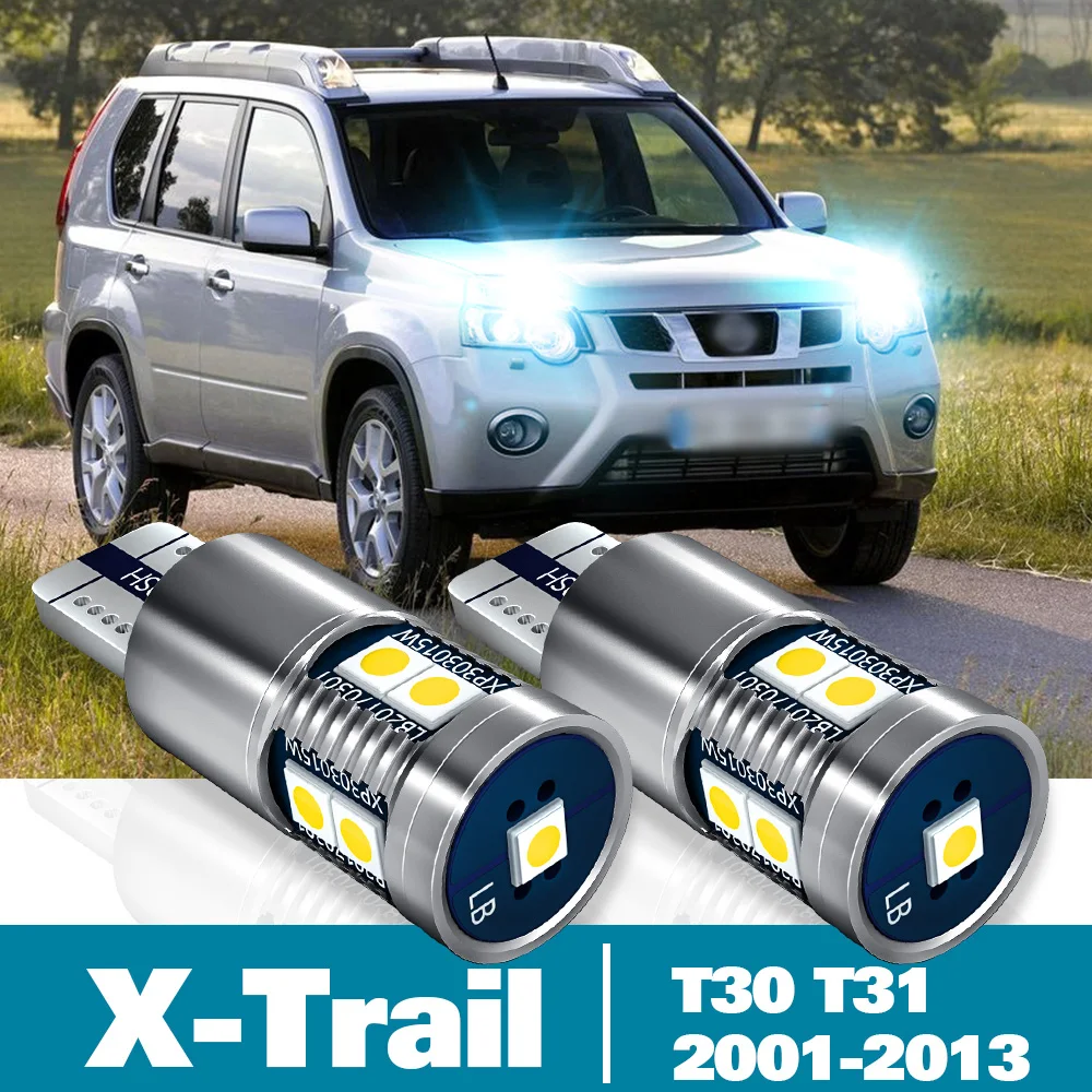 

2x светодиодные парковочные огни для Nissan X-Trail X Trail T30 T31 аксессуары 2001-2013 2006 2007 2008 2009 2010 2011 габаритные огни