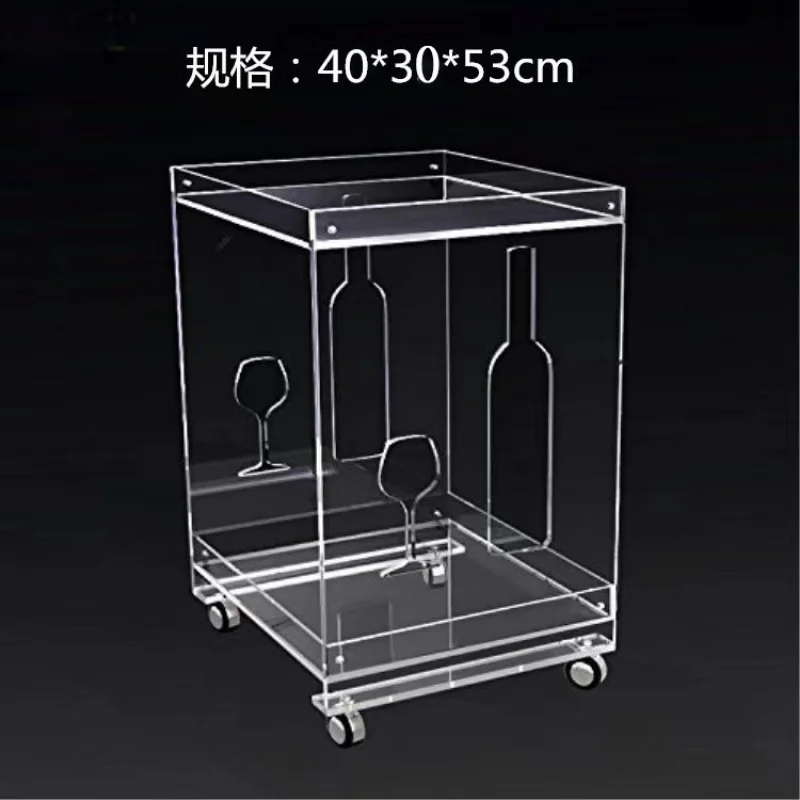 Двойной прозрачный внешний вид роскошный Дополнительный несколько съемных