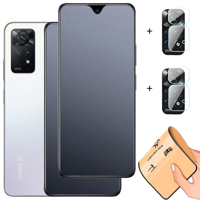 

redmi note 11 pro 5g global version,Matte Ceramic Film For Xiaomi Redmi Note11S Screen Protector redmi note 11pro 5g Soft Glass