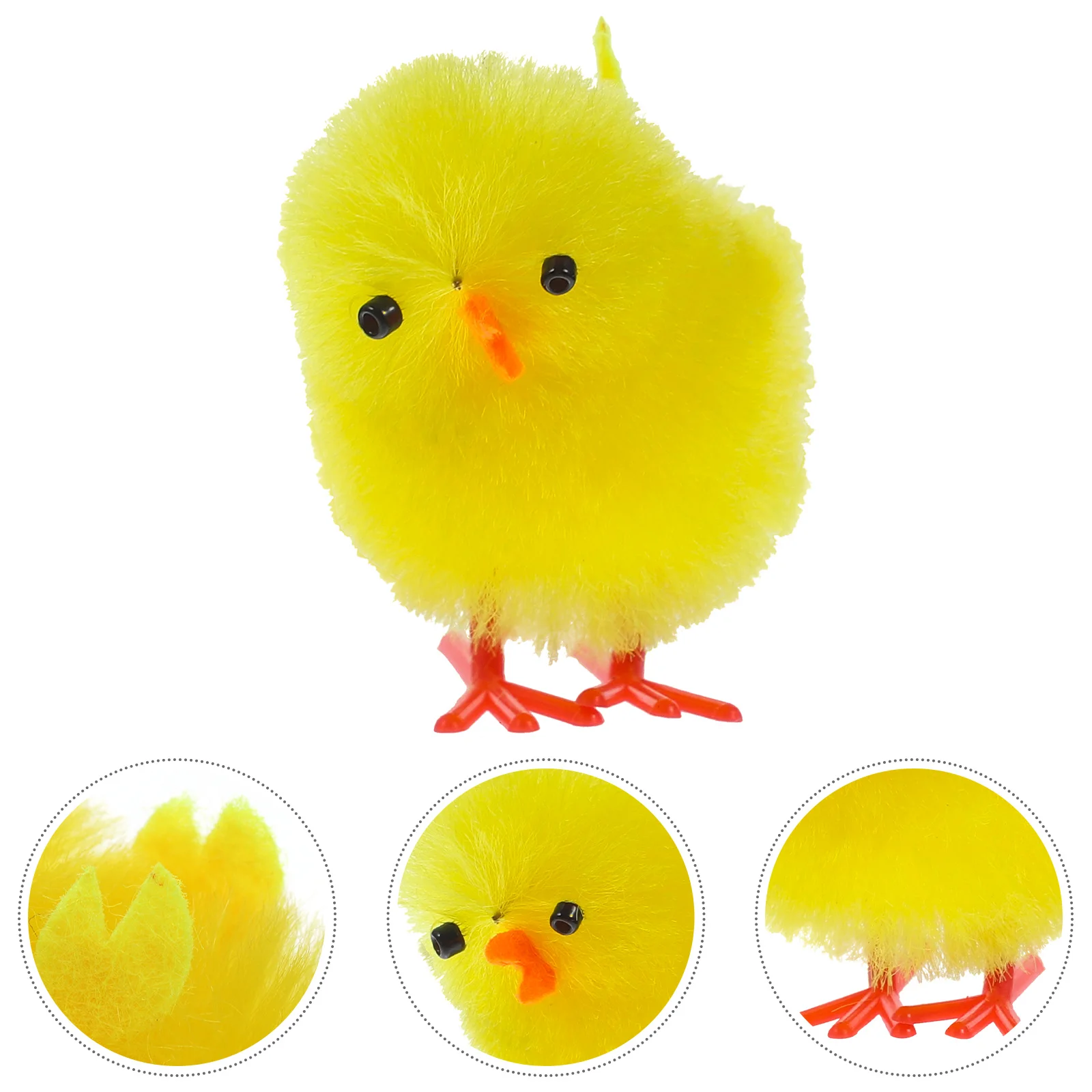 

36Pcs Decors Stuffed Rooster Toy Plush Chicks Toys Baby Chick Toys Chicken Statue Chicken Plush Toy