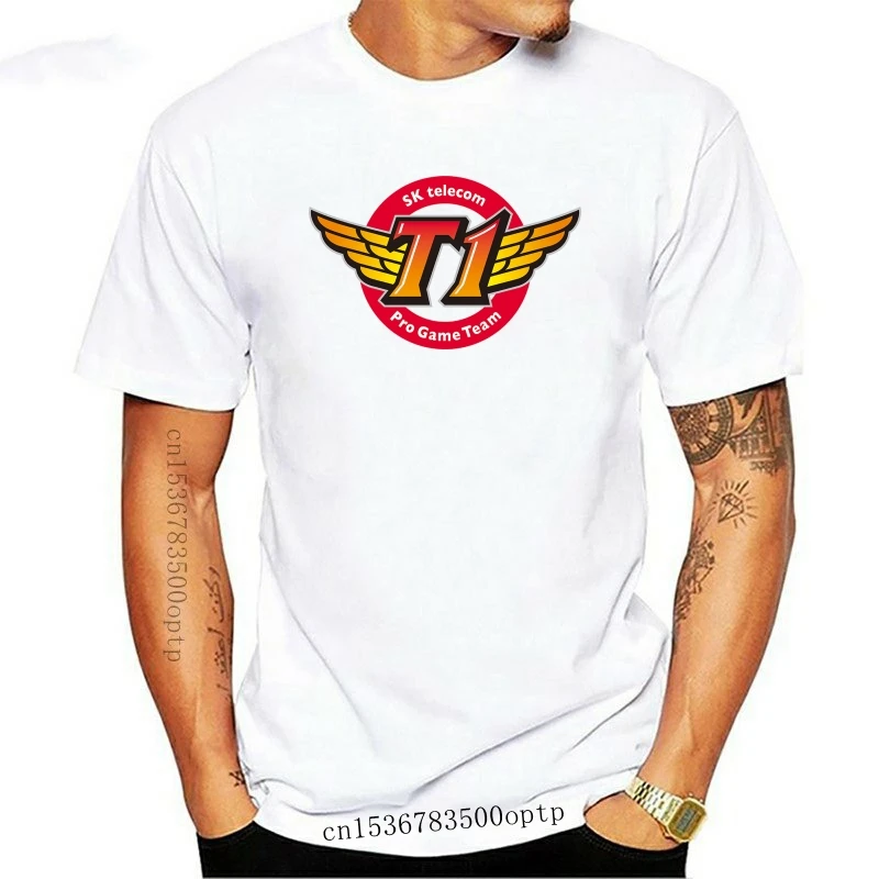 

Camiseta de SKT T1 con Logo para hombre y mujer, camisa Unisex de la mejor calidad
