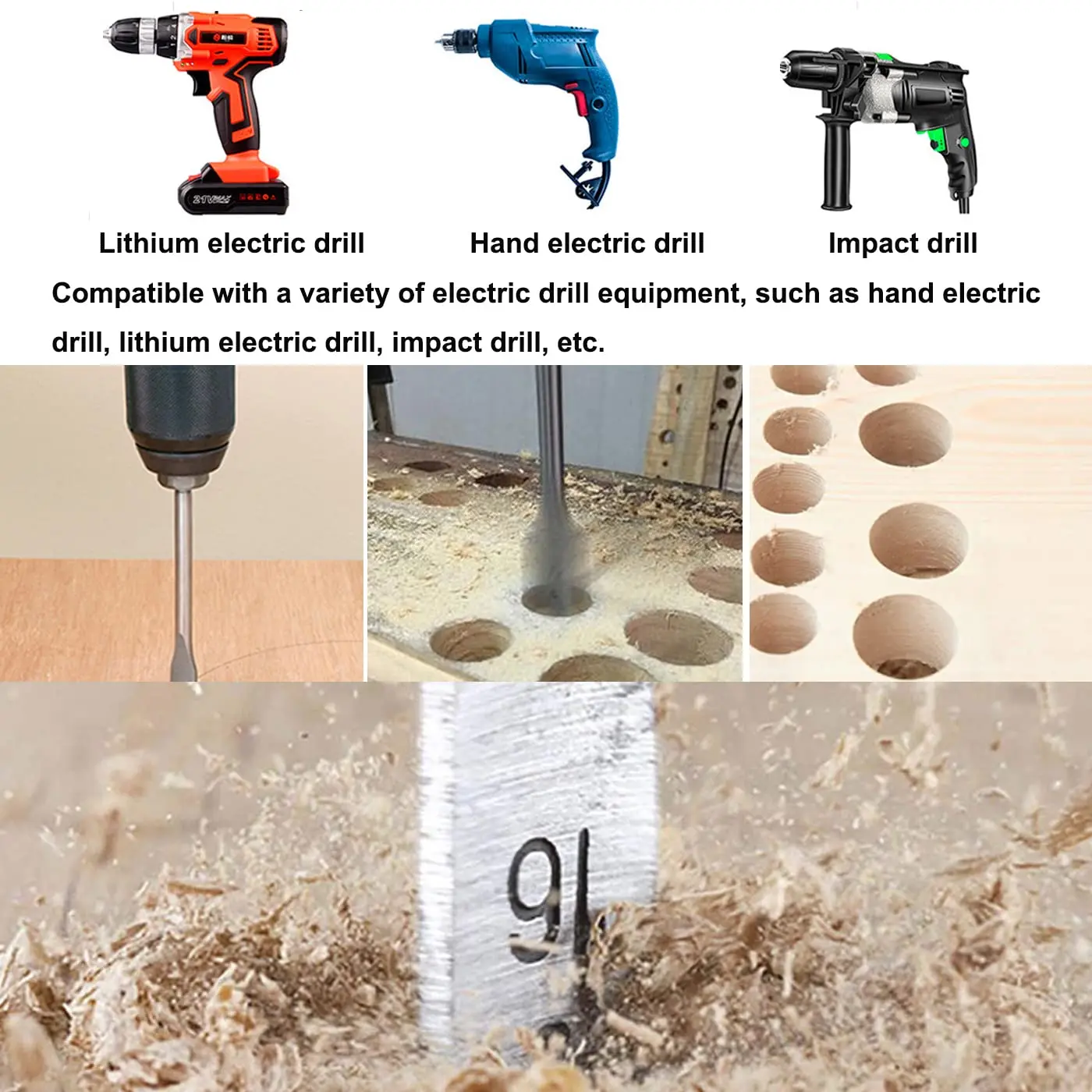 Набор сверл для деревообработки