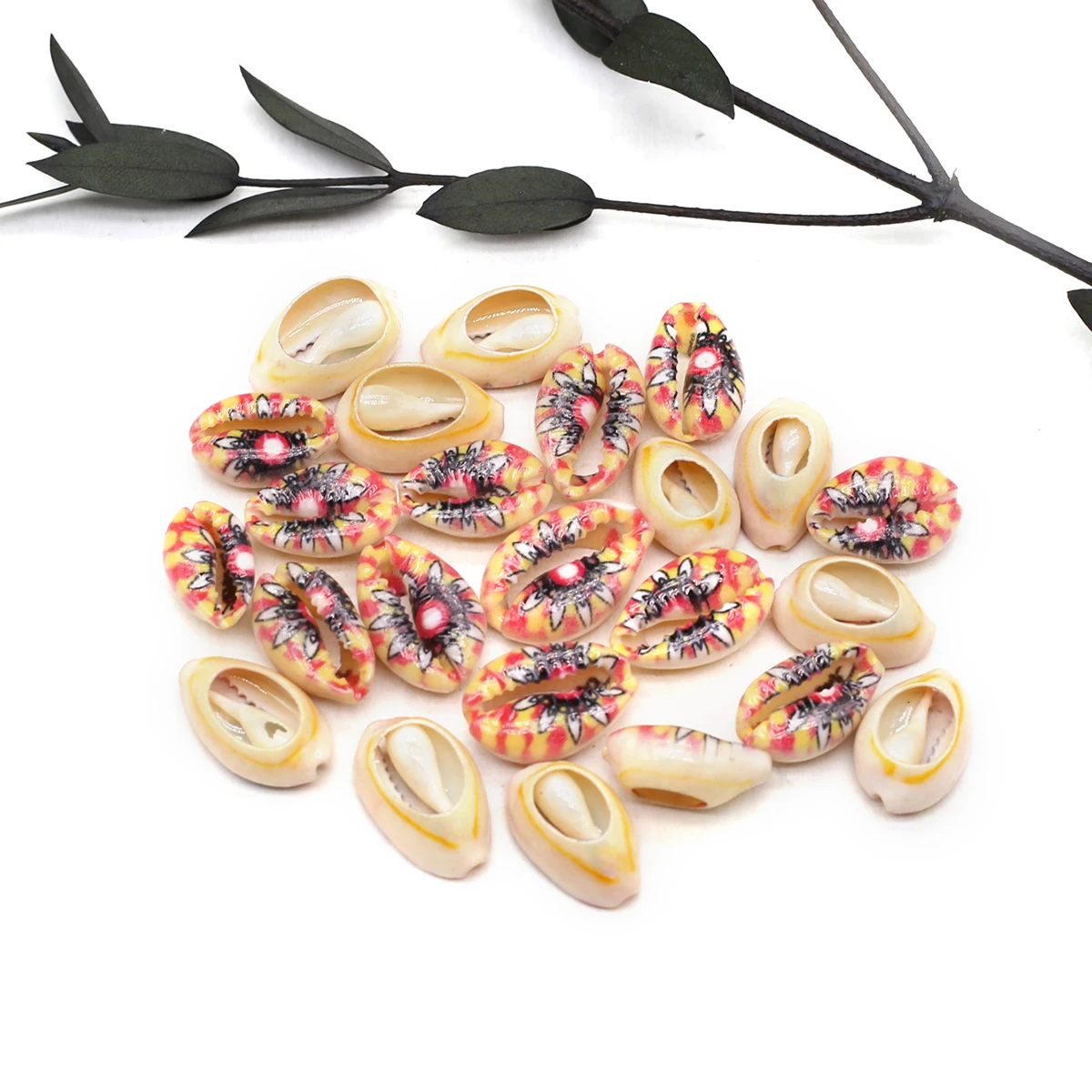 

Natural Stripe Shell Bead Conch Shape Seashell Shell Beach Accessories for Jewelry Making DIY Findings 10x12mm-16x22mm Wholesale