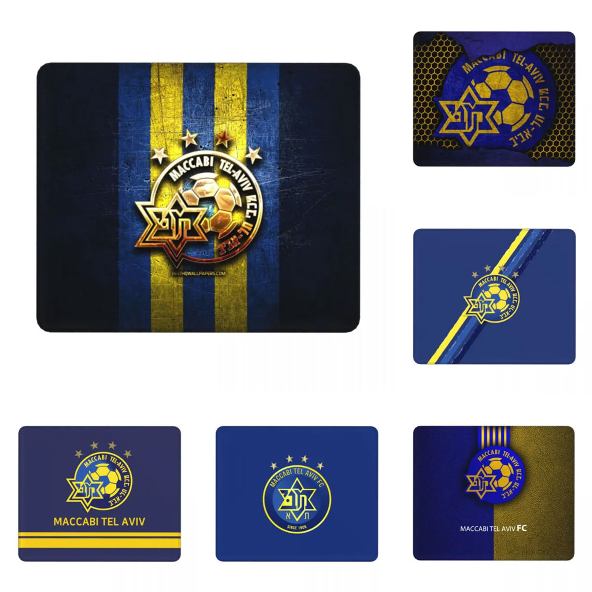 

Maccabi Tel Aviv Fc with Anti-Slip Rubber Bottom Mouse Pad Anti-Slip Mouse Pad
