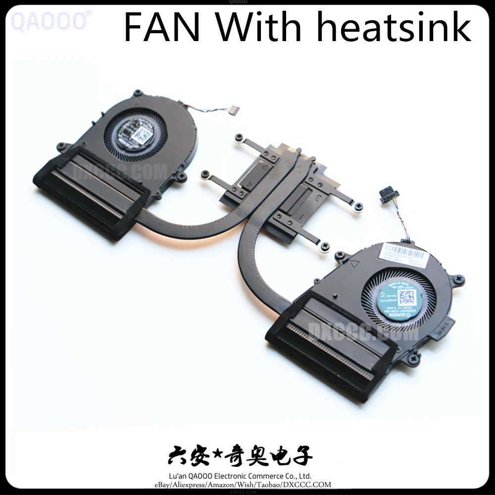 Вентилятор ЦП QAOOO M10989-001 для HP EliteBook x360 1040 G6, охлаждающий вентилятор ЦП с радиатором