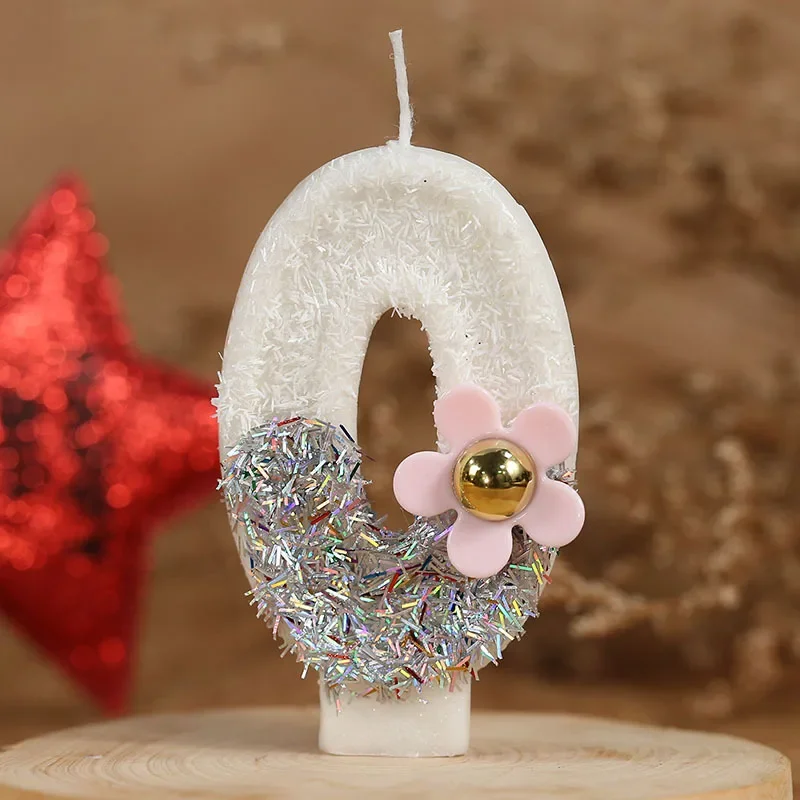 Новинка 1 шт. Цветные 0-9 свечи на день рождения ручной работы Креативные цифровые