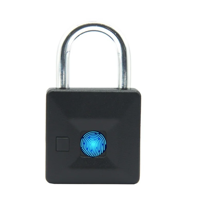 Smart Fingerprint Padlock Home School Smart Padlock Luggage Lock Cabinet Lock Dormitory Anti-theft Lock