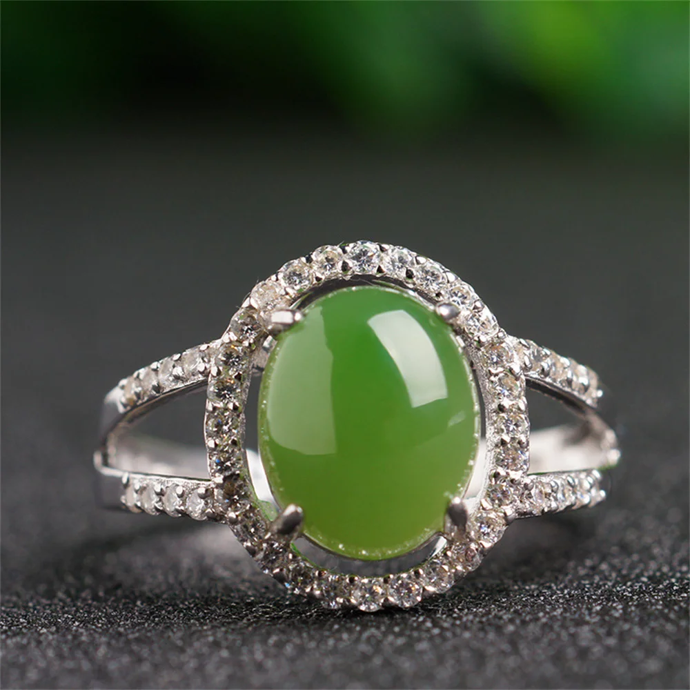 

Кольцо на удачу из серебра 925 пробы с яшмой, регулируемое, с сертификатом