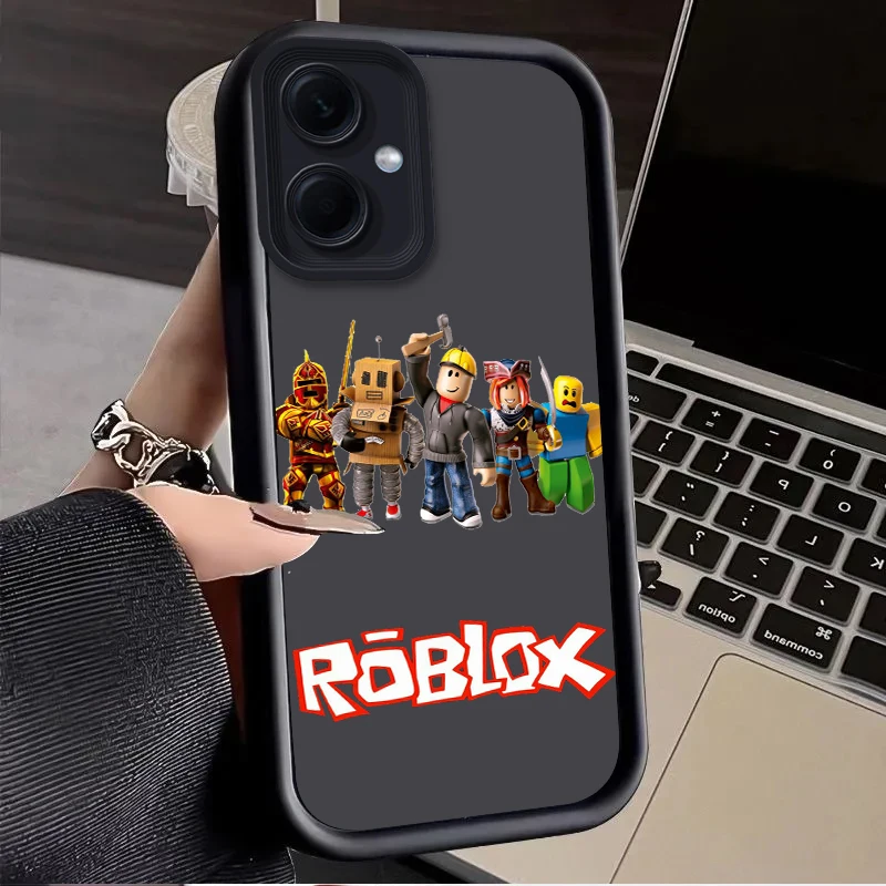 Фото Моющийся чехол с персонажами Roblox для Xiaomi Redmi Note 15 14 14S 13 5G 12S 11 10 Pro Plus 15C 14C 13C 12C 12 4G A1 №2