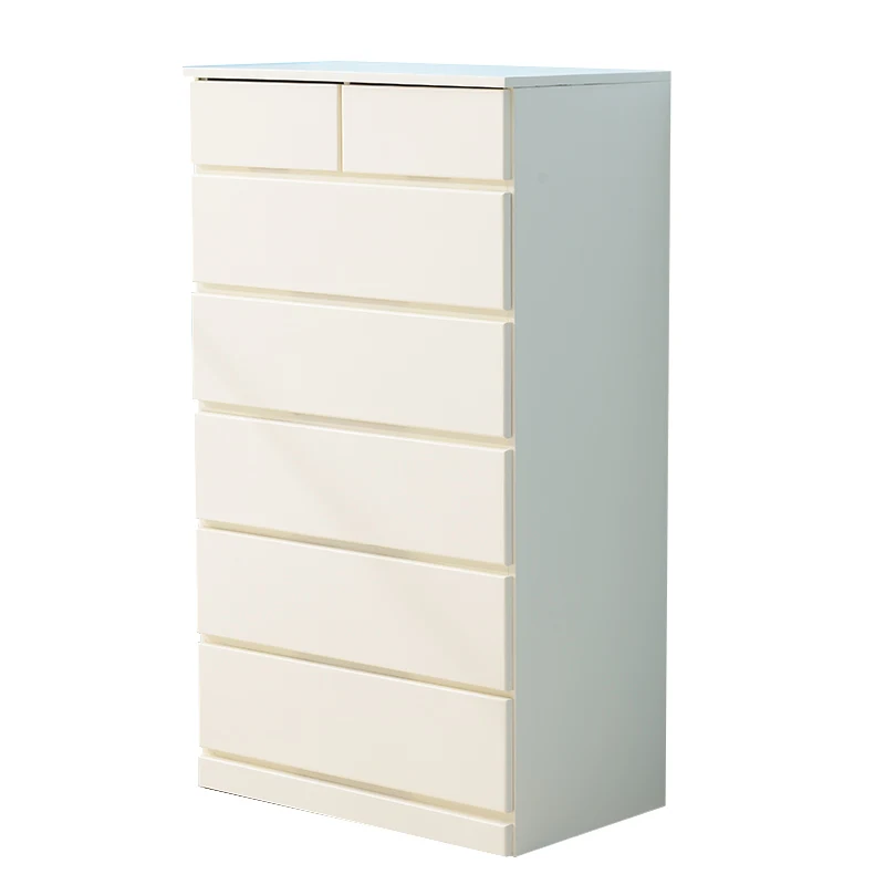 Шкаф для спальни кремового цвета элегантные ящики деревянный современный шкаф