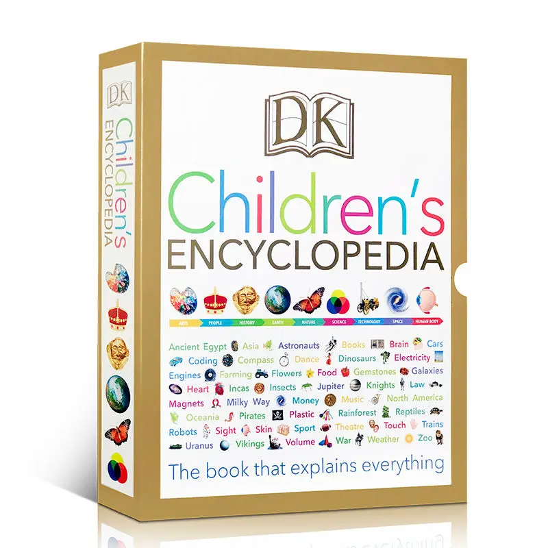 DK Childrens Encyclopedia Hardcover Original English Books An Encyclopedia of Child Initiation English Books for Children