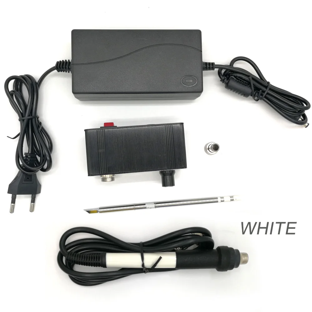 

T12-942 OLED MINI Паяльная станция Цифровой электронный сварочный утюг Версия постоянного тока Портативная без источника пита...