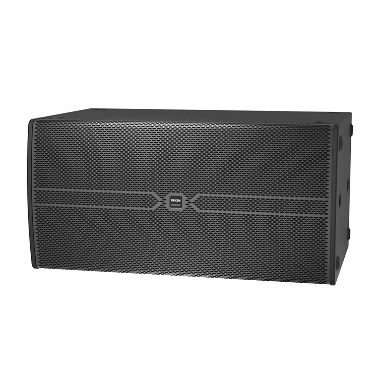 

Club 218B Performance Stage Professional Dual 18-inch Big Powered Subwoofer Concert Sound System 2-Way High End DJ Subwoofer