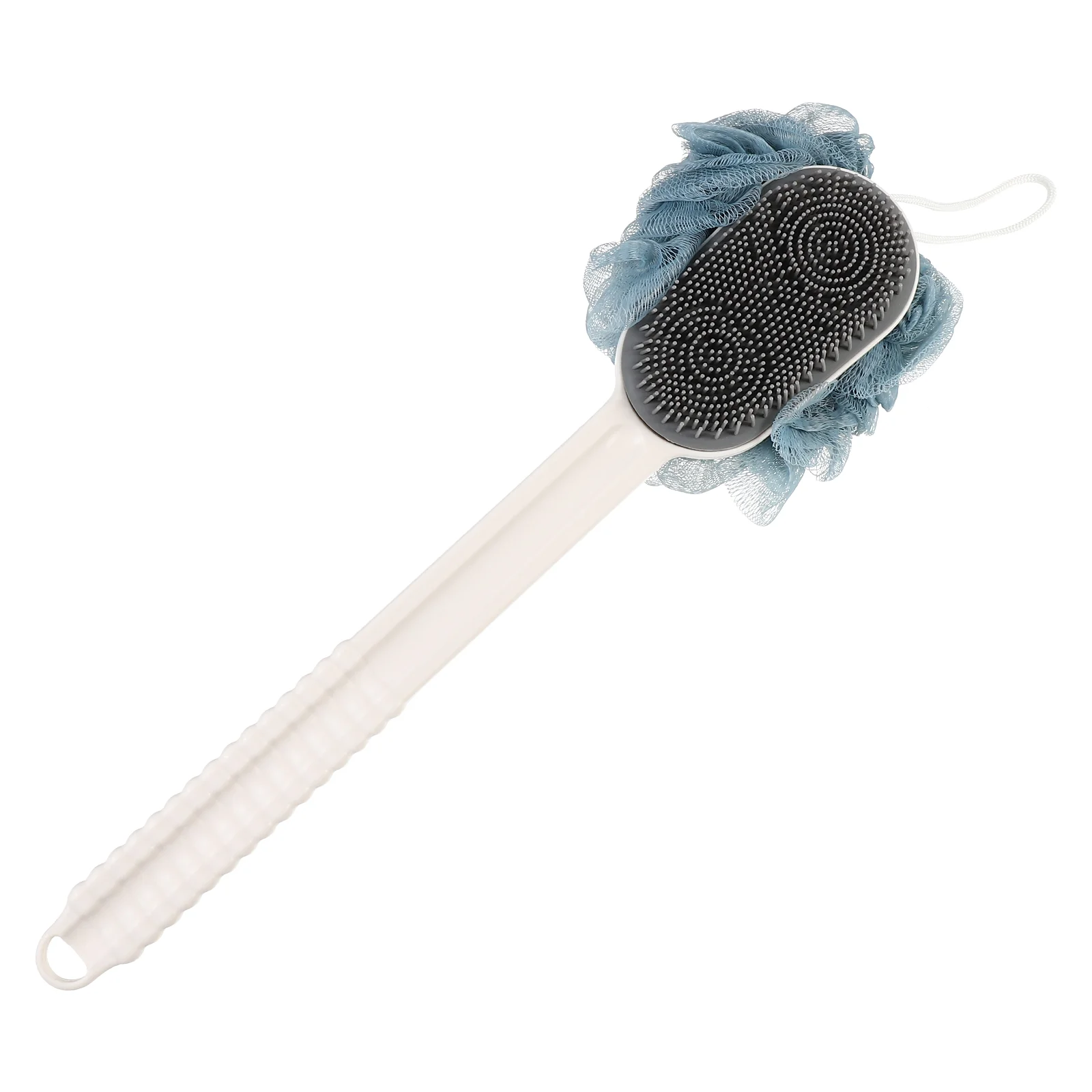 

Silicone Long Handle Bathing Portable Bath Brush Bath Back Scrubber