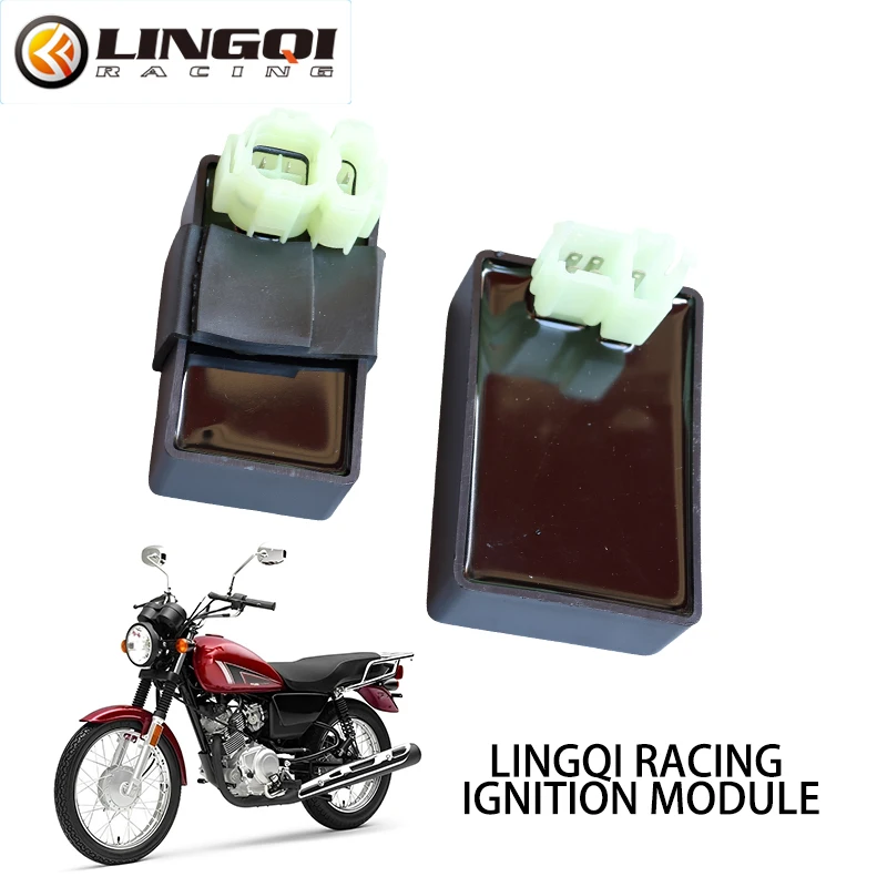 LINGQI RACING Мотоцикл GY6 Зажигатель 6-контактный DC Зажигание CDI Коробка для скутера ATV